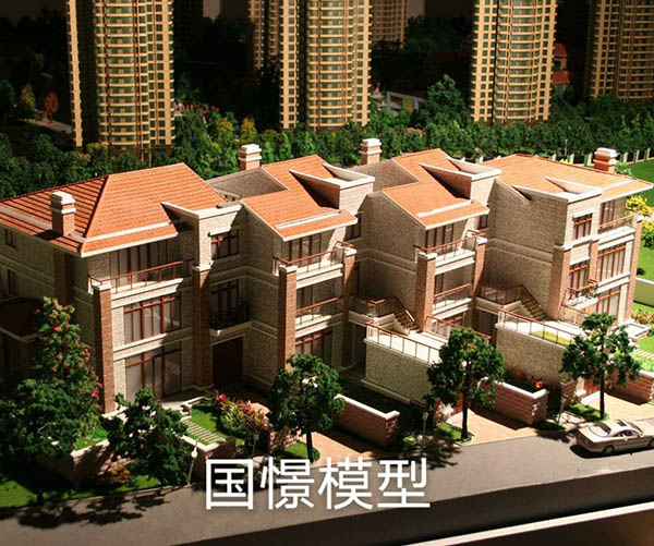 江孜县建筑模型