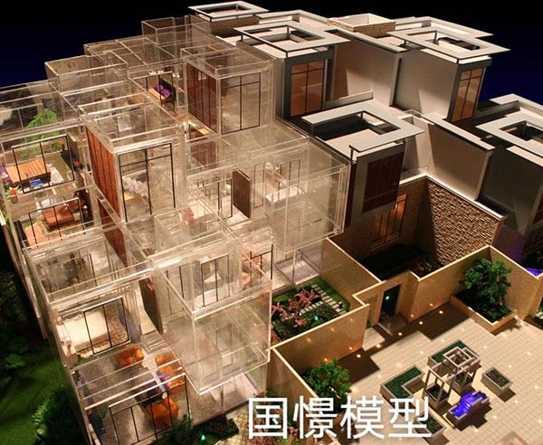 江孜县建筑模型
