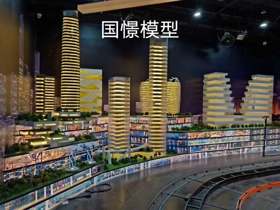 江孜县建筑模型