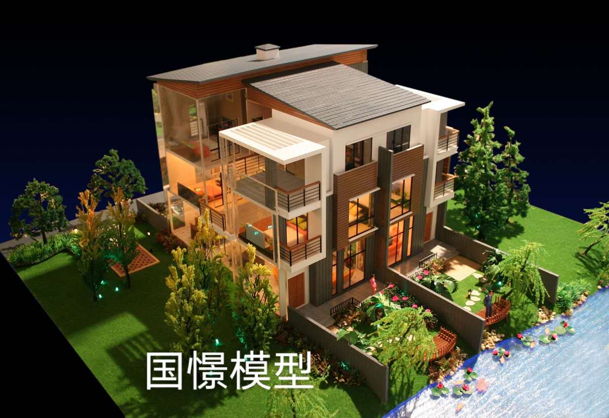 江孜县建筑模型