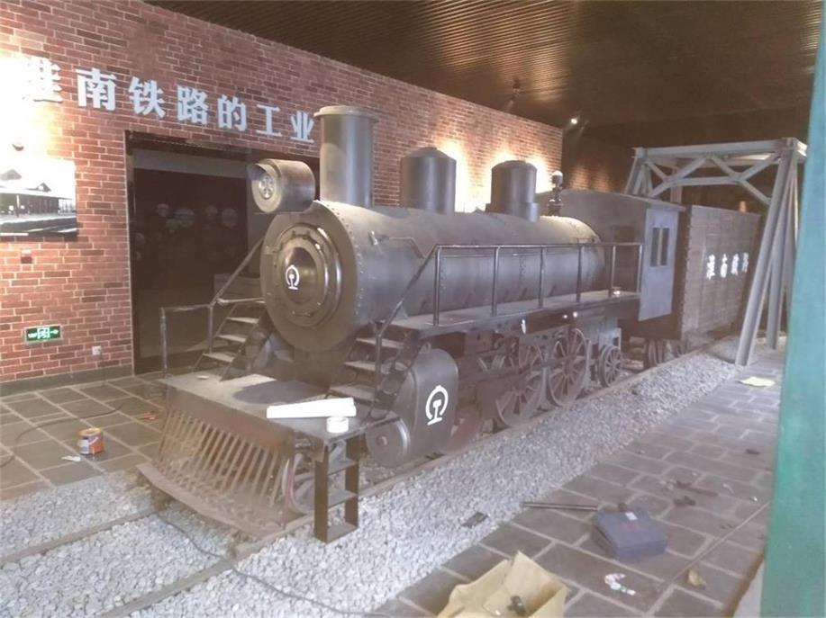 江孜县蒸汽火车模型